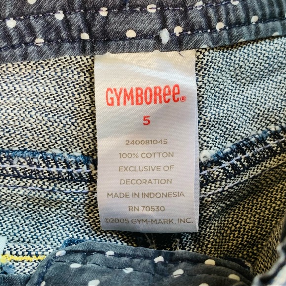 GYMBOREE PREP CLUB Turtle Ribbon Belt Denim Jeans - Picture 3 of 9
